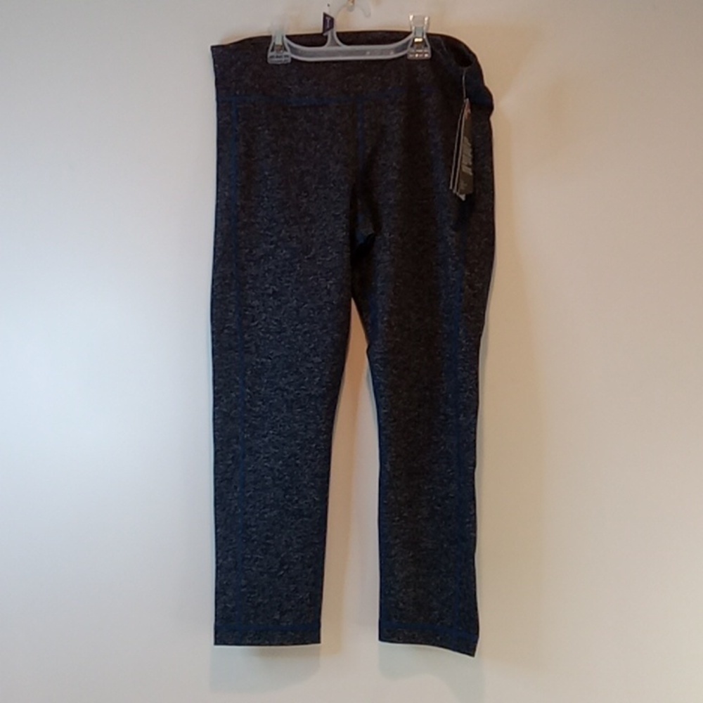 Under Armour Leggings Stretch Pants Women's Sz Med Grey/Blue NWT NEW MSRP $55
